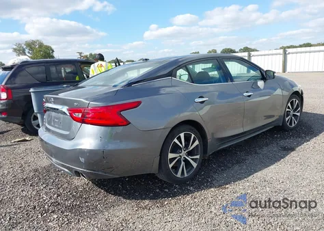 2017 Nissan Maxima 3.5 Sl from USA, damaged, VIN 1N4AA6AP0HC401614